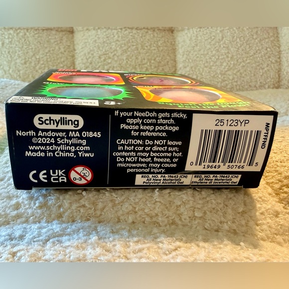 🔥LAST ONE! Needoh Fab Four 4 Teenie Packs- glow, color change, ripple, swirl - Picture 3 of 8